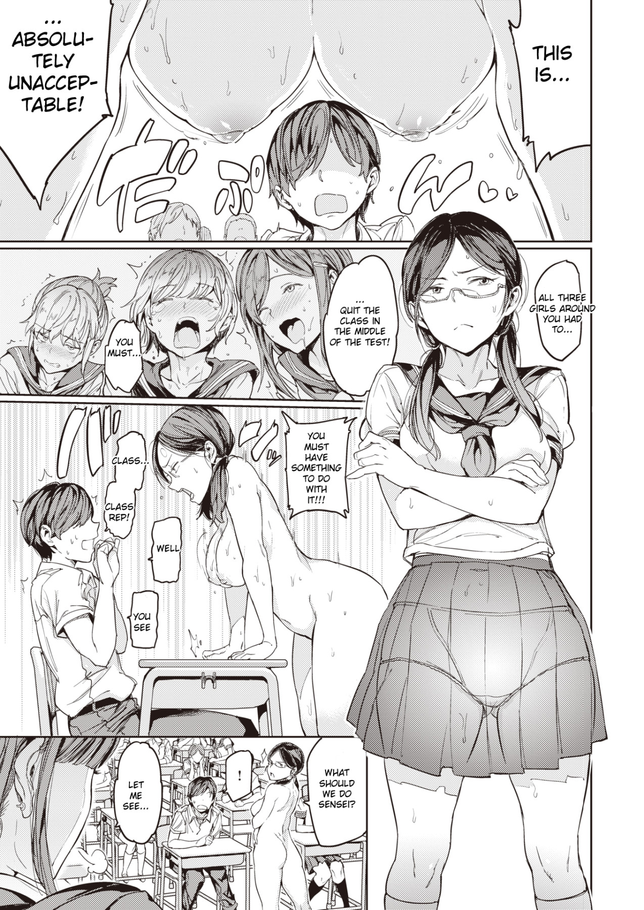 Hentai Manga Comic-Her Daily Naked Life-Read-27